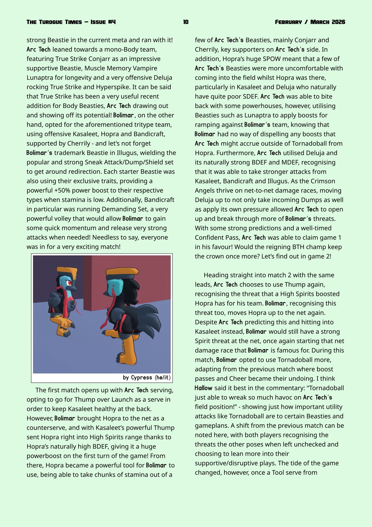 Page 10. Bring the Heat 2 tournament recap